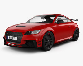 Audi TT RS coupe Performance Parts 2020 3D model