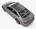 Audi A8 (D5) L with HQ interior 2020 3d model top view