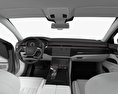 Audi A8 (D5) L with HQ interior 2020 3d model dashboard