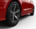 Audi A1 3ドア HQインテリアと 2018 3Dモデル