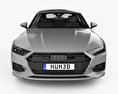 Audi A7 Sportback 2021 Modelo 3D vista frontal