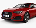Audi RS4 Avant 2021 3D 모델 