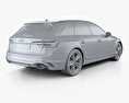 Audi RS4 Avant 2021 3D模型