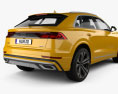 Audi Q8 S-line 2021 3D модель