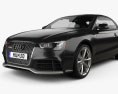 Audi RS5 敞篷车 带内饰 2015 3D模型