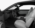 Audi RS5 카브리올레 인테리어 가 있는 2015 3D 모델  seats