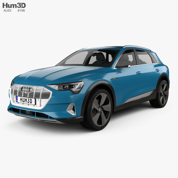 Audi e-tron 2021 3D model