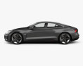 Audi e-tron GT Concepto 2018 Modelo 3D vista lateral