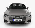 Audi A6 (C8) sedan 2021 3d model front view