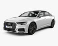 Audi A6 Berlina S-Line 2021 Modello 3D