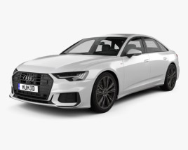 Audi A6 sedan S-Line 2021 3D model
