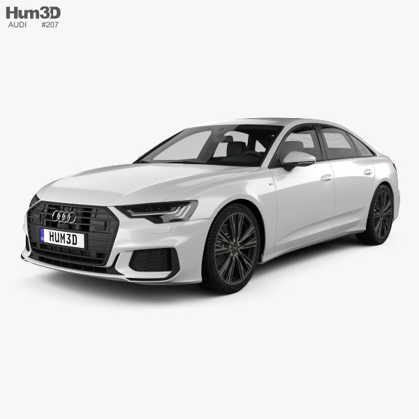 Audi A6 sedan S-Line 2021 3D model