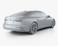 Audi A6 sedan S-Line 2021 3D-Modell