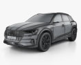Audi e-tron Prototype with HQ interior 2021 3d model wire render