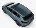Audi Q4 e-tron Concept 2020 3d model top view
