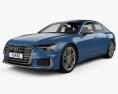 Audi S6 轿车 2022 3D模型
