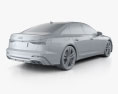 Audi S6 sedan 2022 3D-Modell