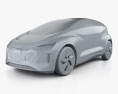 Audi AI:ME 2021 3D модель clay render