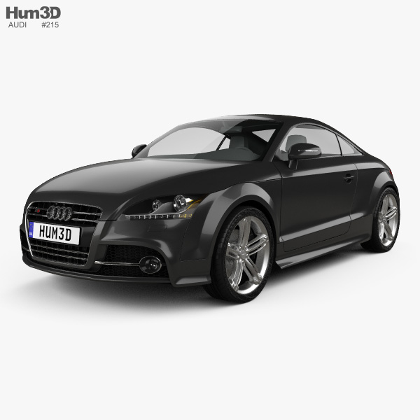 Audi TTS coupe 2016 3D model