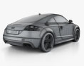 Audi TTS coupe 2016 3d model
