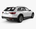 Audi A4 Allroad 2022 3Dモデル 後ろ姿