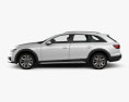 Audi A4 Allroad 2022 3D 모델  side view