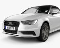 Audi A3 カブリオレ 2020 3Dモデル