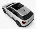 Audi SQ2 2020 3d model top view