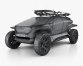 Audi AI:TRAIL quattro 2020 3D модель wire render