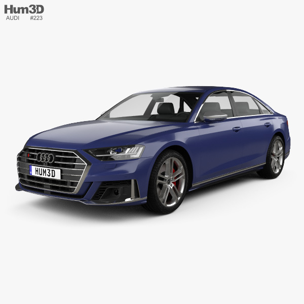 Audi S8 L 2023 3Dモデル