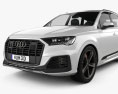 Audi Q7 S-line 2022 3D模型