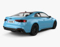 Audi RS5 coupe 2023 3d model back view