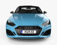 Audi RS5 coupe 2023 3d model front view