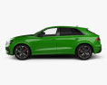 Audi Q8 RS 2023 3D-Modell Seitenansicht