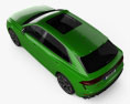 Audi Q8 RS 2023 3d model top view