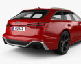 Audi RS6 avant 2022 3Dモデル