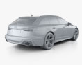 Audi RS6 avant 2022 3d model