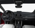 Audi A3 sportback con interni 2019 Modello 3D dashboard
