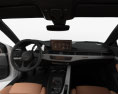 Audi A4 Allroad with HQ interior 2022 3d model dashboard