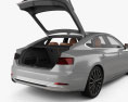 Audi A5 S-line sportback з детальним інтер'єром 2020 3D модель