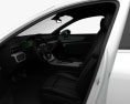 Audi A6 S-Line sedan with HQ interior 2021 3d model seats