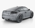 Audi TT 쿠페 인테리어 가 있는 2017 3D 모델 