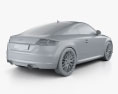 Audi TT クーペ HQインテリアと 2017 3Dモデル