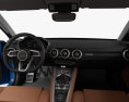 Audi TT купе с детальным интерьером 2017 3D модель dashboard