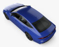 Audi A7 Sportback S-line with HQ interior 2021 3d model top view
