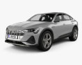 Audi e-tron sportback S-line クーペ 2021 3Dモデル