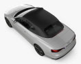 Audi A5 敞篷车 2019 3D模型 顶视图