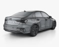Audi A3 S-line 轿车 2023 3D模型