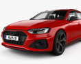 Audi RS4 avant 2023 3Dモデル