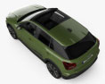 Audi SQ2 2022 Modèle 3d vue du dessus